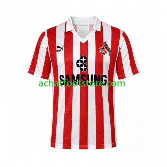 Maillot FC Cologne Rétro 3ème Tenue pour Homme 1988 1989 Manche Courte