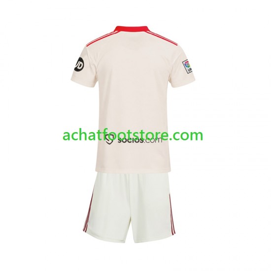 Maillot Séville FC Rétro Domicile Tenue pour Enfant 2025-2026 Manche Courte