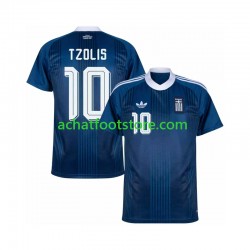 Maillot Grèce Christos Tzolis 17 Extérieur Tenue pour Homme 2026-2027 Manche Courte