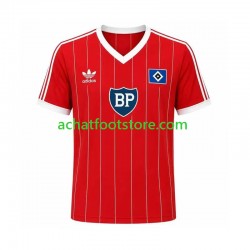 Maillot Hamburger SV Rétro Extérieur Tenue pour Homme 1984 Manche Courte