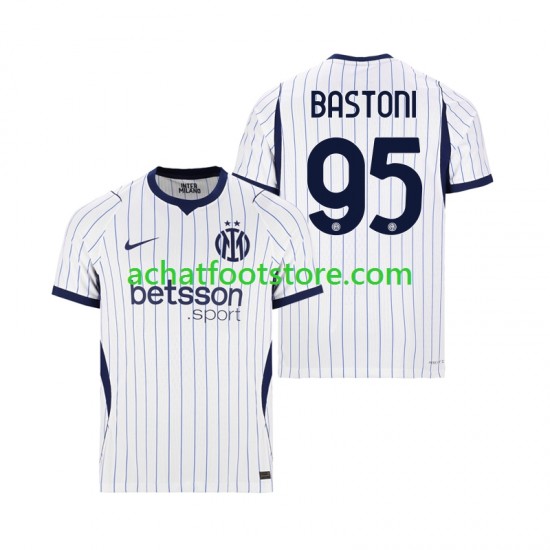 Maillot Inter Milan Alessandro Bastoni 95 Extérieur Tenue pour Homme 2026-2027 Manche Courte