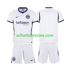 Maillot Inter Milan Extérieur Tenue pour Enfant 2026-2027 Manche Courte