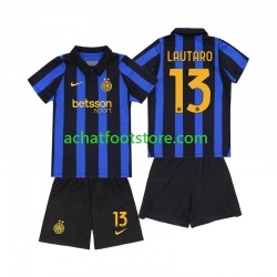 Maillot Inter Milan Lautaro Martinez 13 Domicile Tenue pour Enfant 2026-2027 Manche Courte