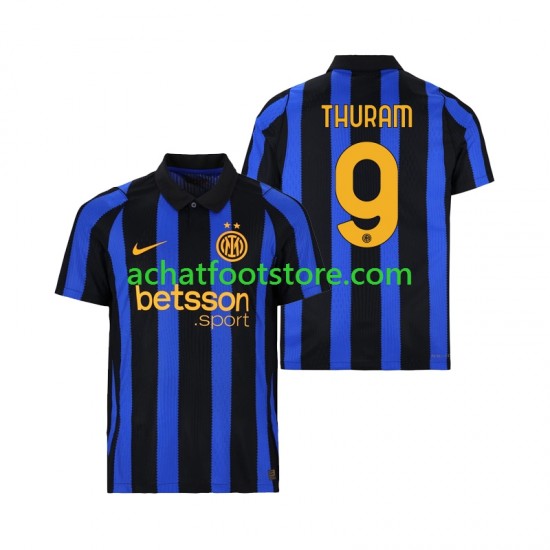 Maillot Inter Milan Marcus Thuram 9 Domicile Tenue pour Homme 2026-2027 Manche Courte