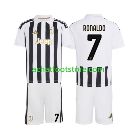 Maillot Juventus Cristiano Ronaldo 7 Domicile Tenue pour Enfant 2026-2027 Manche Courte