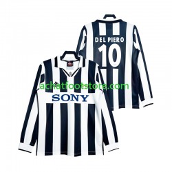 Maillot Juventus DEL PIERO 10 Rétro Domicile Tenue pour Homme 2004 Manche Longue