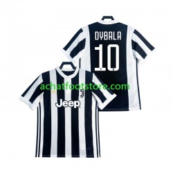 Maillot Juventus DYBALA 21 Rétro Domicile Tenue pour Homme 2017 2018 Manche Courte