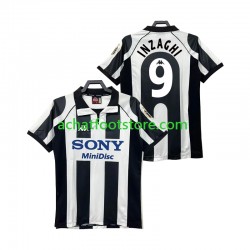 Maillot Juventus INZAGHI 9 Rétro Domicile Tenue pour Homme 2004 1988 Manche Courte