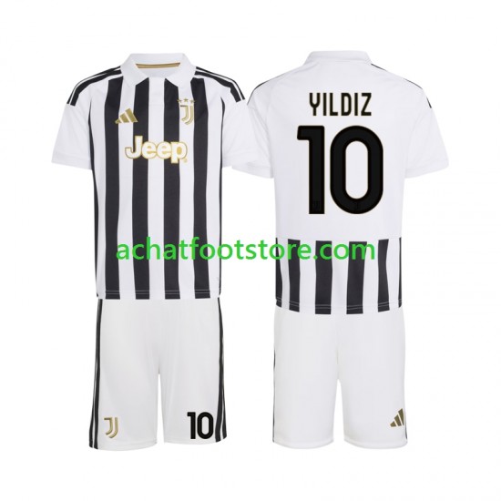Maillot Juventus Kenan Yildiz 10 Domicile Tenue pour Enfant 2026-2027 Manche Courte