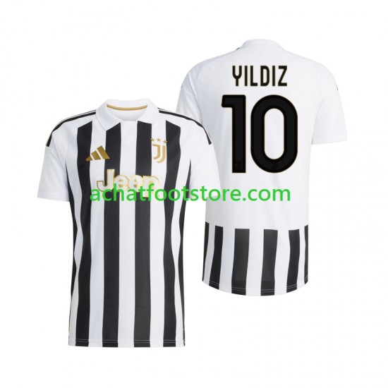 Maillot Juventus Kenan Yildiz 10 Domicile Tenue pour Homme 2026-2027 Manche Courte