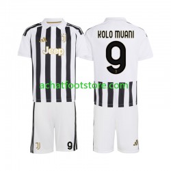 Maillot Juventus Randal Kolo Muani 9 Domicile Tenue pour Enfant 2026-2027 Manche Courte