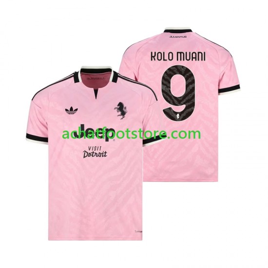 Maillot Juventus Randal Kolo Muani 9 Extérieur Tenue pour Homme 2026-2027 Manche Courte