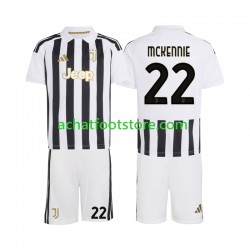 Maillot Juventus Weston McKennie 22 Domicile Tenue pour Enfant 2026-2027 Manche Courte