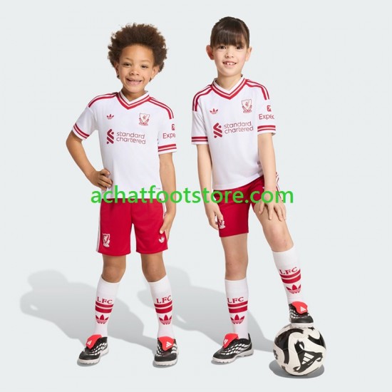 Maillot Liverpool Extérieur Tenue pour Enfant 2026-2027 Manche Courte