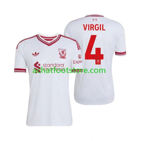Maillot Liverpool Virgil van Dijk 4 Extérieur Tenue pour Homme 2026-2027 Manche Courte