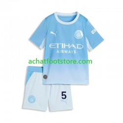 Maillot Manchester City Elliot Anderson 5 Domicile Tenue pour Enfant 2026-2027 Manche Courte