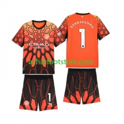 Maillot Manchester City Gianluigi Donnarumma 1 Gardien 3ème Tenue pour Enfant 2026-2027 Manche Courte