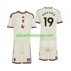 Maillot Manchester United Bryan Mbeumo 19 3ème Tenue pour Enfant 2026-2027 Manche Courte