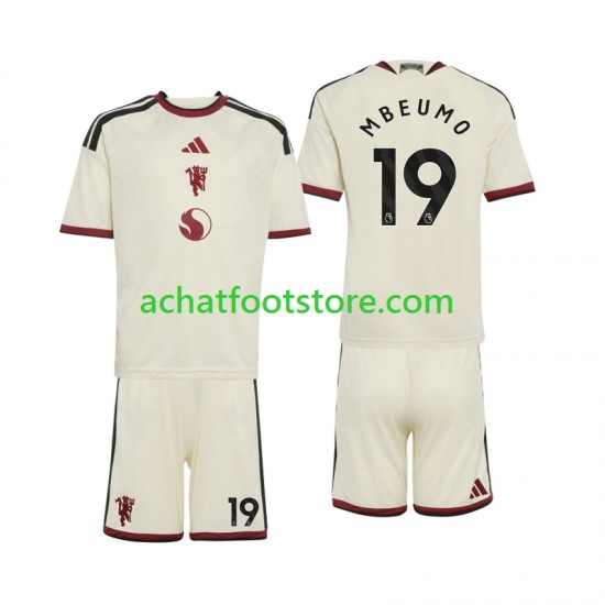 Maillot Manchester United Bryan Mbeumo 19 3ème Tenue pour Enfant 2026-2027 Manche Courte