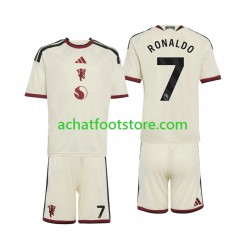 Maillot Manchester United Cristiano Ronaldo 7 3ème Tenue pour Enfant 2026-2027 Manche Courte