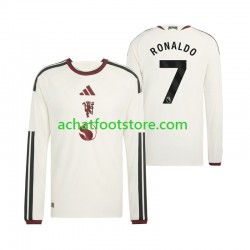 Maillot Manchester United Cristiano Ronaldo 7 3ème Tenue pour Homme 2026-2027 Manche Longue
