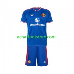 Maillot Manchester United Extérieur Tenue pour Enfant 2026-2027 Manche Courte