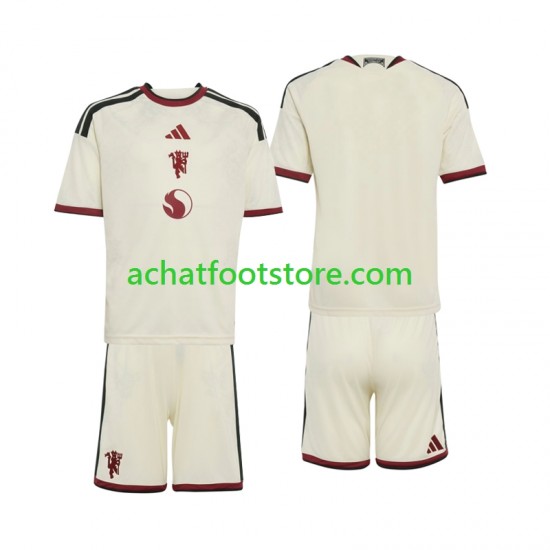 Maillot Manchester United 3ème Tenue pour Enfant 2026-2027 Manche Courte