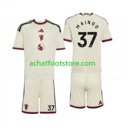Maillot Manchester United Kobbie Mainoo 37 3ème Tenue pour Enfant 2026-2027 Manche Courte