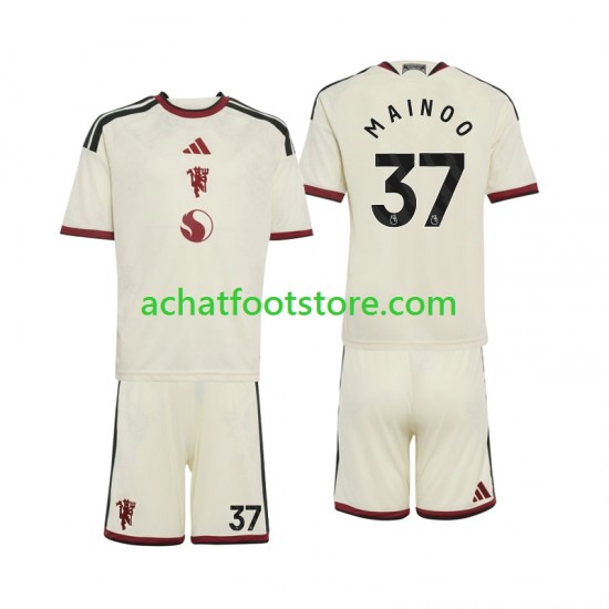 Maillot Manchester United Kobbie Mainoo 37 3ème Tenue pour Enfant 2026-2027 Manche Courte