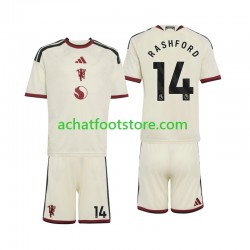 Maillot Manchester United Marcus Rashford 14 3ème Tenue pour Enfant 2026-2027 Manche Courte