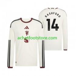 Maillot Manchester United Marcus Rashford 14 3ème Tenue pour Homme 2026-2027 Manche Longue