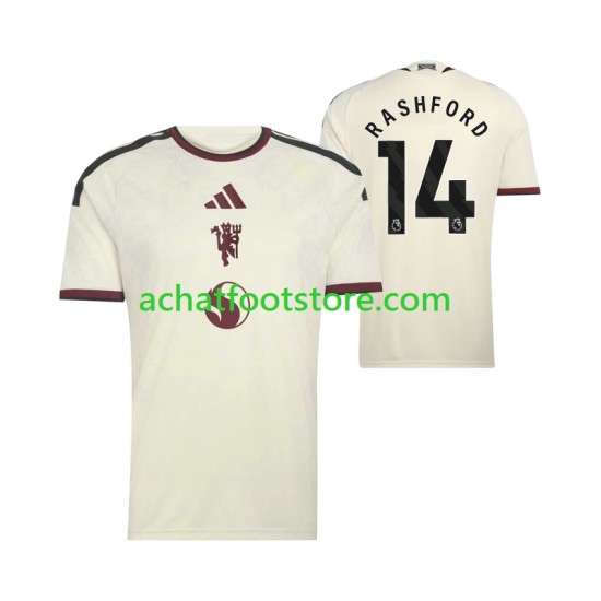 Maillot Manchester United Marcus Rashford 14 3ème Tenue pour Homme 2026-2027 Manche Courte