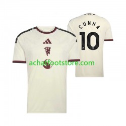 Maillot Manchester United Matheus Cunha 10 3ème Tenue pour Homme 2026-2027 Manche Courte