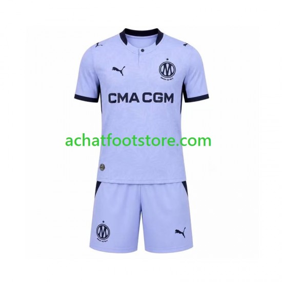 Maillot Olympique de Marseille 3ème Tenue pour Enfant 2026-2027 Manche Courte