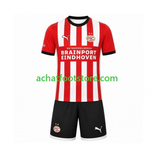 Maillot PSV Eindhoven Domicile Tenue pour Enfant 2026-2027 Manche Courte