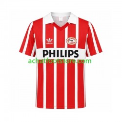 Maillot PSV Eindhoven Rétro Domicile Tenue pour Homme 1990 Manche Courte