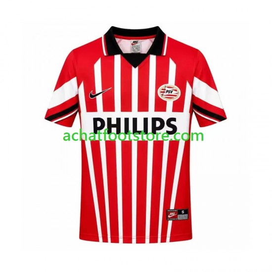 Maillot PSV Eindhoven Rétro Domicile Tenue pour Homme 2004 Manche Courte