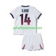 Maillot Paris Saint-Germain Desire Doue 14 Extérieur Tenue pour Enfant 2026-2027 Manche Courte