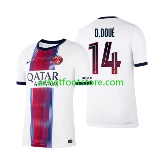 Maillot Paris Saint-Germain Desire Doue 14 Extérieur Tenue pour Homme 2026-2027 Manche Courte