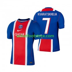 Maillot Paris Saint-Germain Khvicha Kvaratskhelia 7 Domicile Tenue pour Homme 2026-2027 Manche Courte