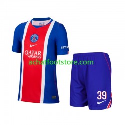 Maillot Paris Saint-Germain Matvey Safonov 39 Domicile Tenue pour Enfant 2026-2027 Manche Courte