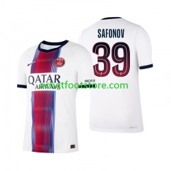 Maillot Paris Saint-Germain Matvey Safonov 39 Extérieur Tenue pour Homme 2026-2027 Manche Courte