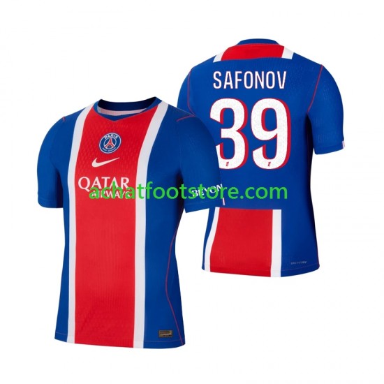 Maillot Paris Saint-Germain Matvey Safonov 39 Domicile Tenue pour Homme 2026-2027 Manche Courte
