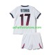 Maillot Paris Saint-Germain Vitinha 17 Extérieur Tenue pour Enfant 2026-2027 Manche Courte