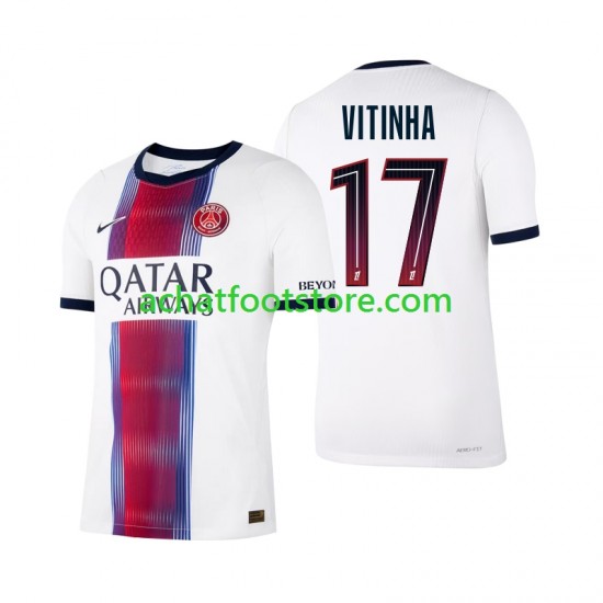 Maillot Paris Saint-Germain Vitinha 17 Extérieur Tenue pour Homme 2026-2027 Manche Courte