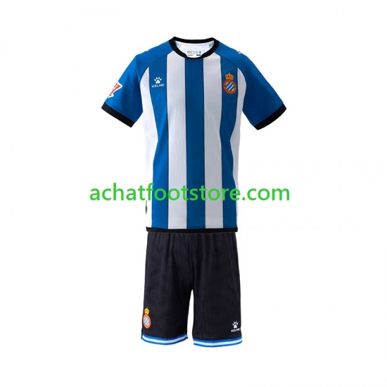Maillot RCD Espanyol Domicile Tenue pour Enfant 2026-2027 Manche Courte