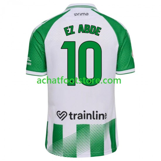 Maillot Real Betis Abde Ezzalzouli 10 Domicile Tenue pour Homme 2026-2027 Manche Courte