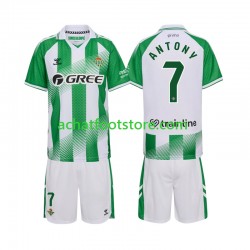 Maillot Real Betis Anthoy 7 Domicile Tenue pour Enfant 2026-2027 Manche Courte