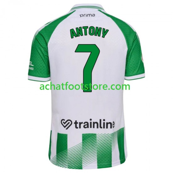 Maillot Real Betis Antony 7 Domicile Tenue pour Homme 2026-2027 Manche Courte