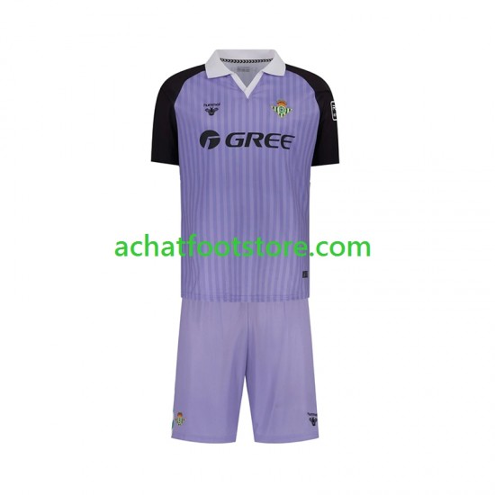 Maillot Real Betis Gardien Rétro Domicile Tenue pour Enfant 2025-2026 Manche Courte